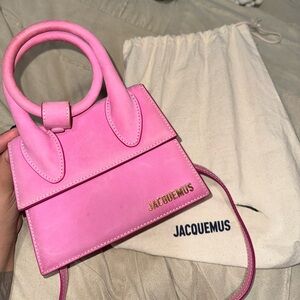 Jacquemus Vibrant Suede Bag
